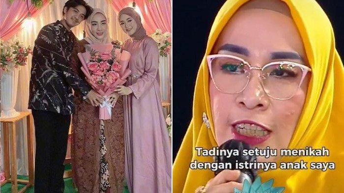 Mella dan ibu mertuanya yang curhat ke Mamah Dedeh