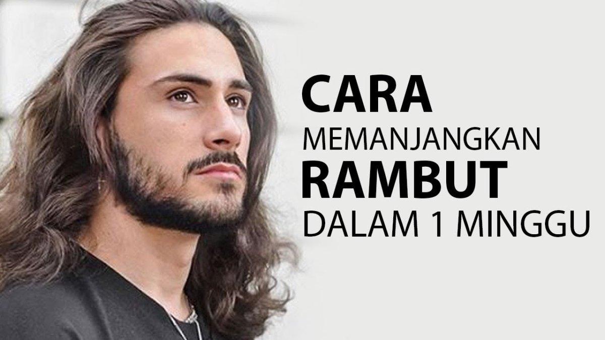 5 Cara Mudah Memanjangkan Rambut Pria Dengan Cepat Tanpa Menggunakan ...