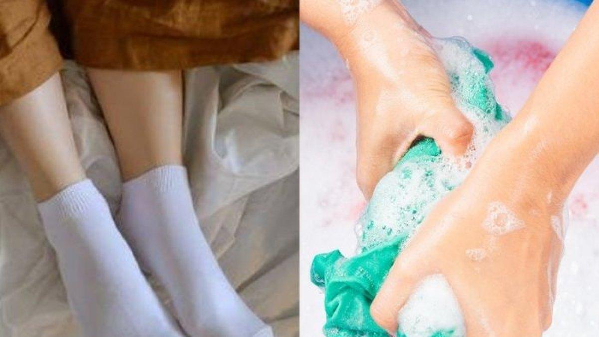 Mencuci kaos kaki dapat mengatasi bau badan