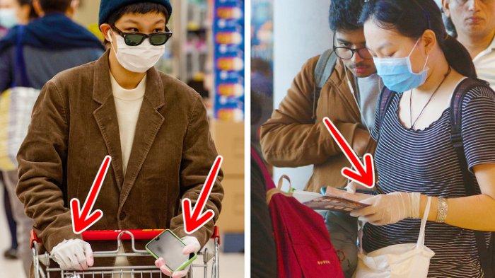 sarung tangan untuk mengobati cacar air