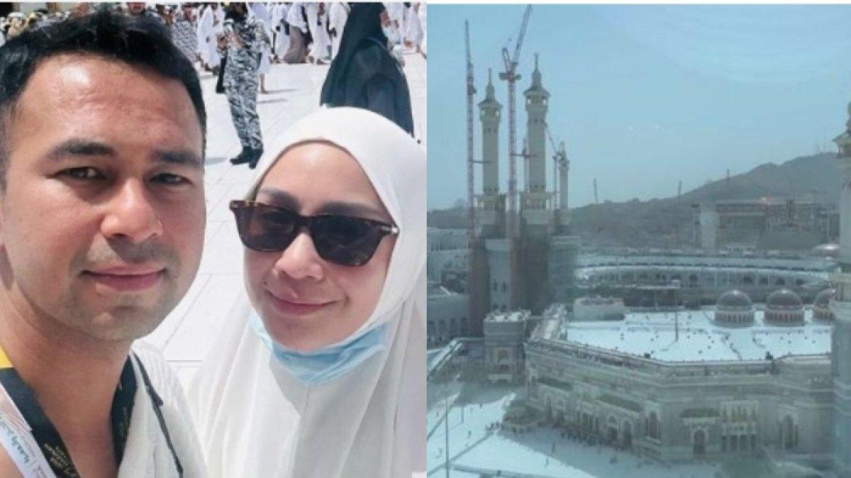 Saat Idul Adha, Raffi Ahmad tengah berada di padang Arafah.