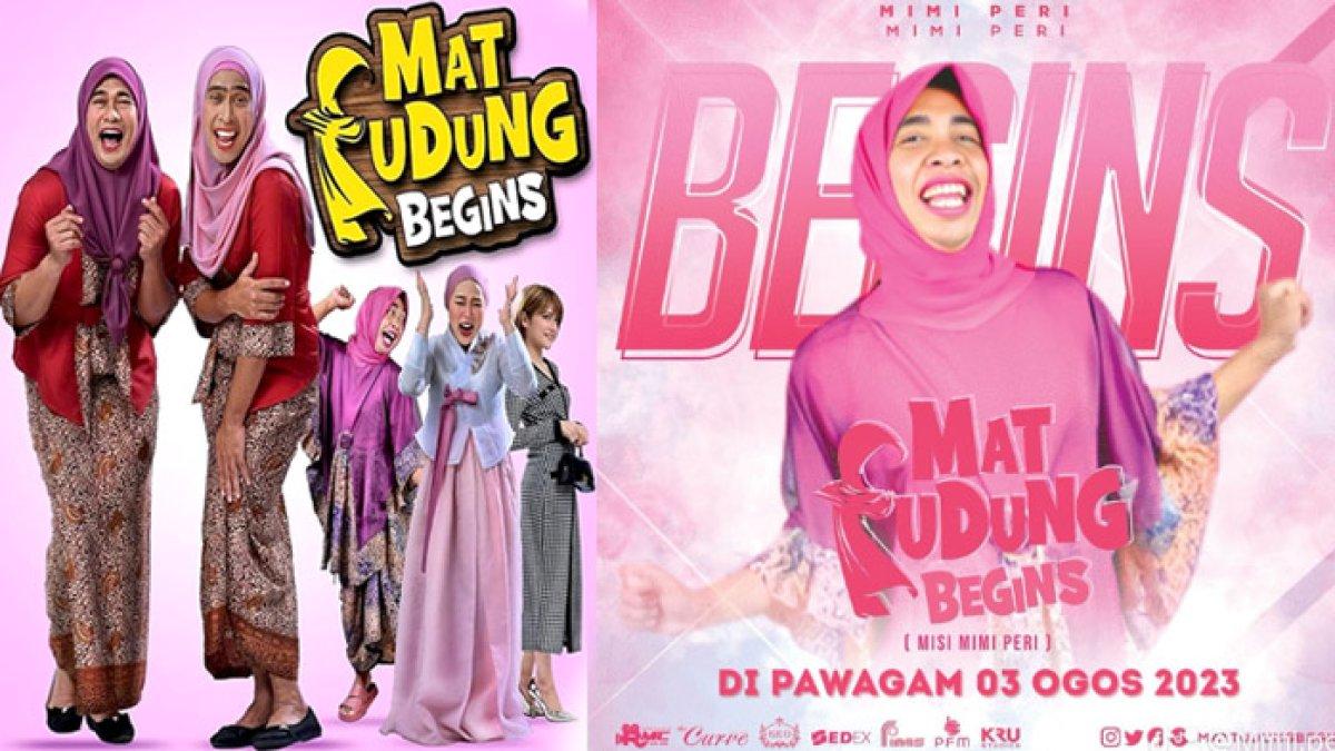 Mimi Peri akting dalam film Mat Tudung Begins