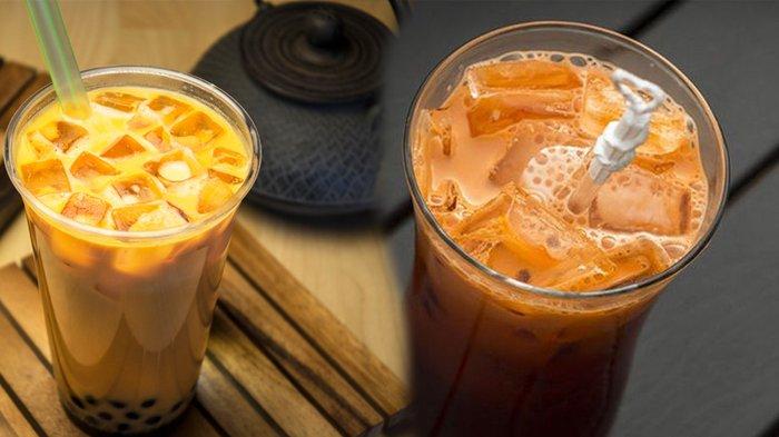 Minuman Thai tea yang rendah kalori bisa dibuat sendiri.