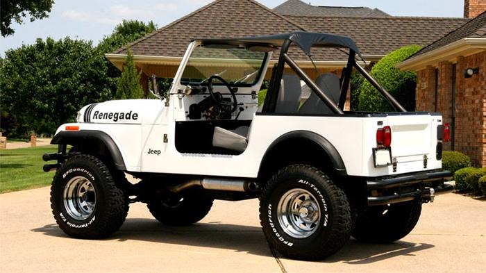 Ilustrasi mobil Jeep.