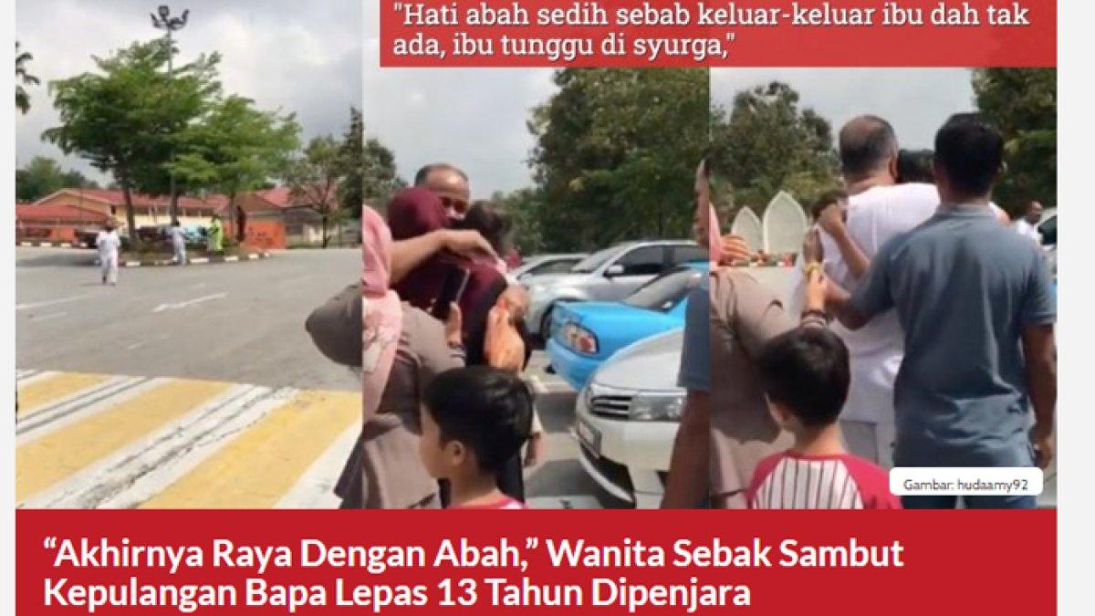 13 Kali Lebaran Rasa Hampa Karena Ayah Dipenjara, Giliran Bebas Ibu