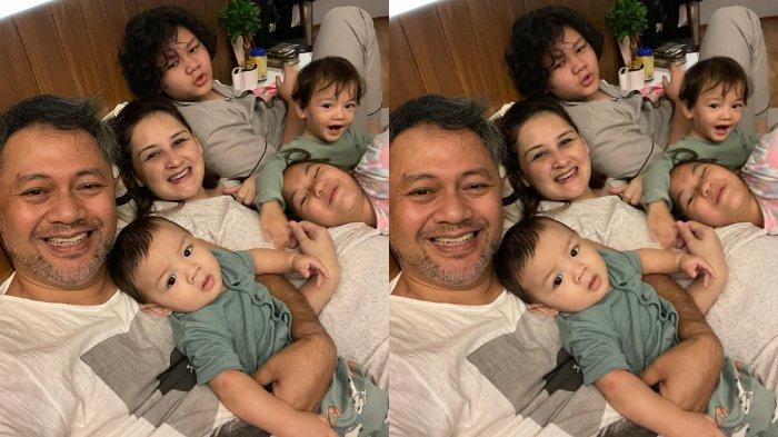 Selama ini keluarga Mona Ratuliu dan Indra Brasco memang dikenal sebagai keluarga yang kompak.