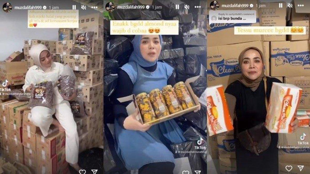 Inilah profil dan akun medsos Muzdalifah ramai menuai komentar netizen usai jualan bawang goreng murah di aplikasi live TikTok 