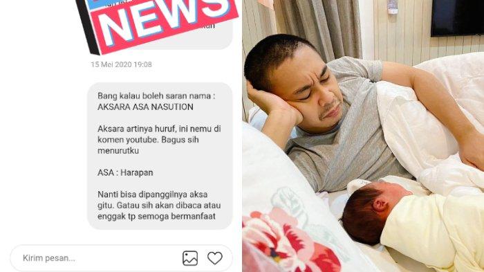 VIRAL Netizen Usul Nama Anak Raditya Dika, Berakhir Sama Persis, Suami