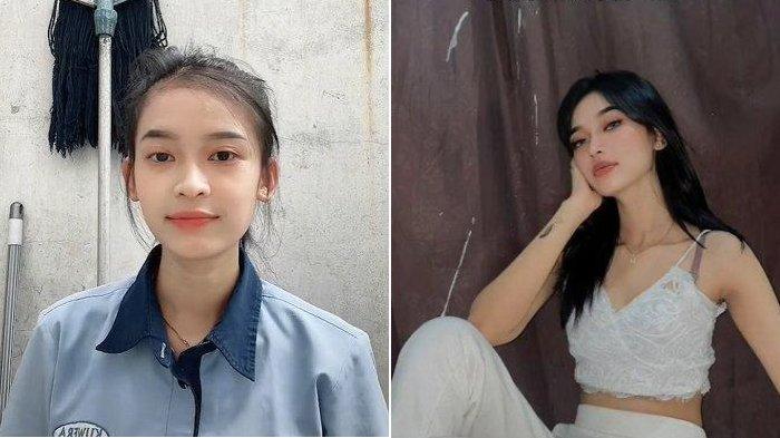 Nissya Hatala, seorang cleaning service cantik yang dikira model.