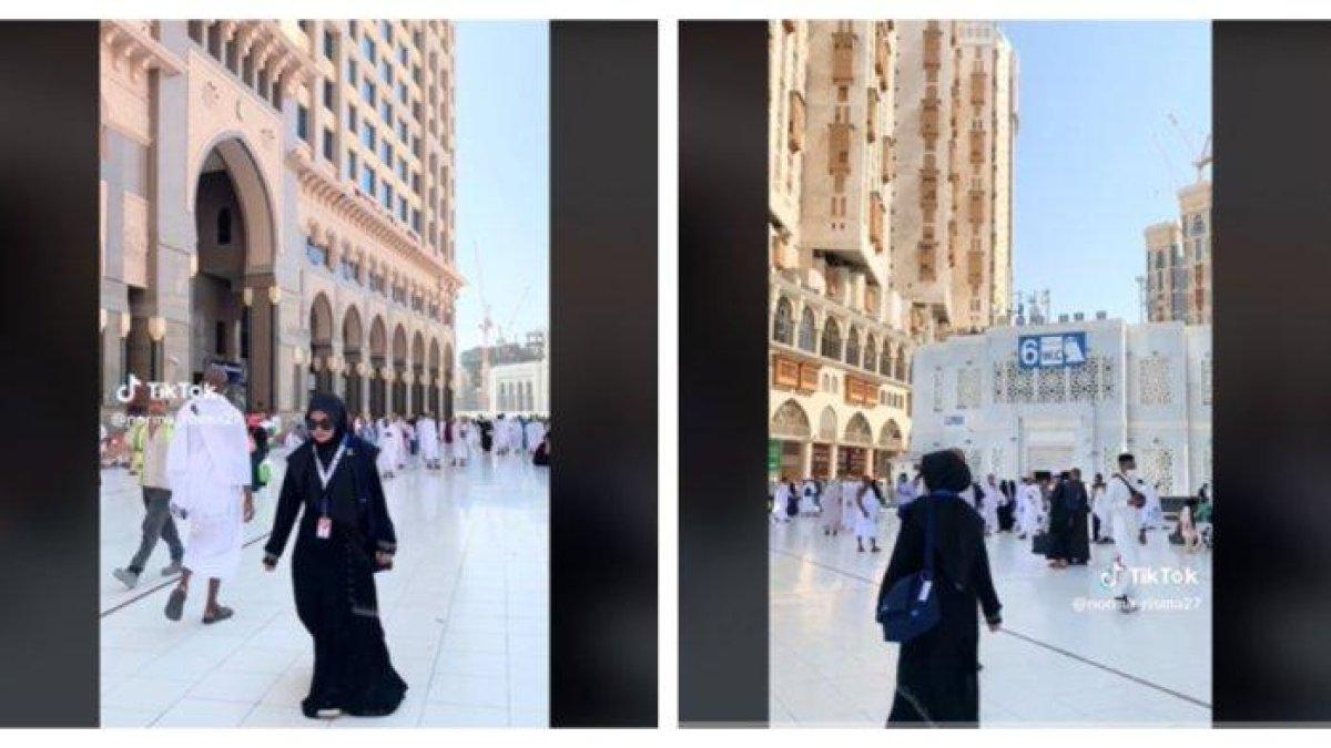 Norma Risma jalankan ibadah umroh.