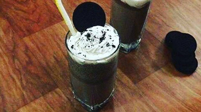Ilustrasi milkshake.