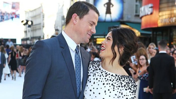 Pasangan Channing Tatum dan Jenna Dewan Tatum.