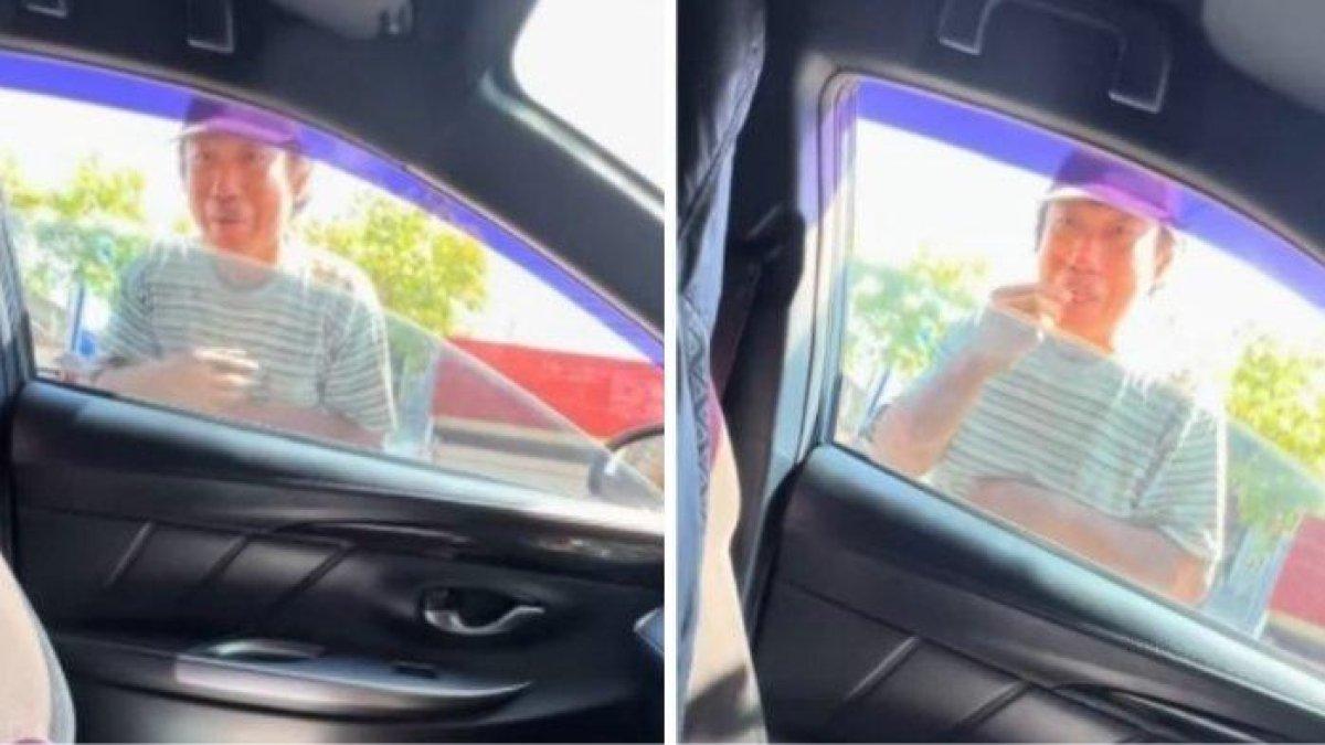 pengemis di Surabaya ogah diberi uang 2 ribu