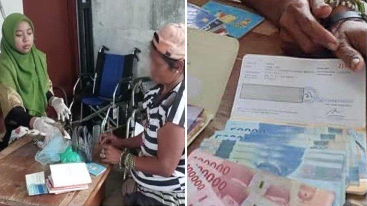 Pengemis yang tinggal di kolong jembatan di Bogor punya cek Rp 1,3 miliar, ngaku warisan dari Soekarno.