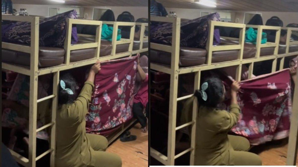 Persalinan seorang wanita di kapal berjalan lancar
