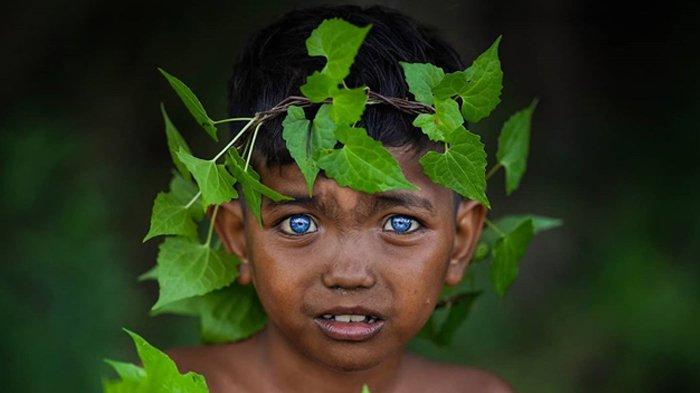 Cerita di Balik Indahnya Mata Biru Anak-Anak Kendari, Alasan Mulia