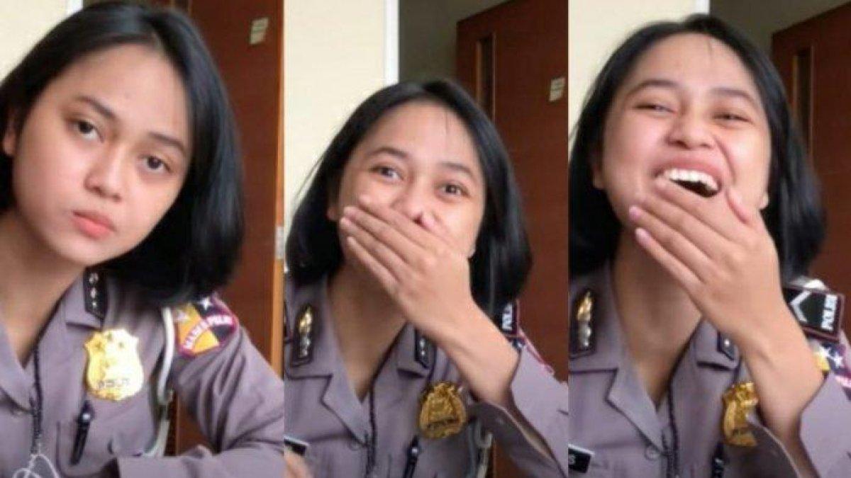 polwan cantik mirip Lesti