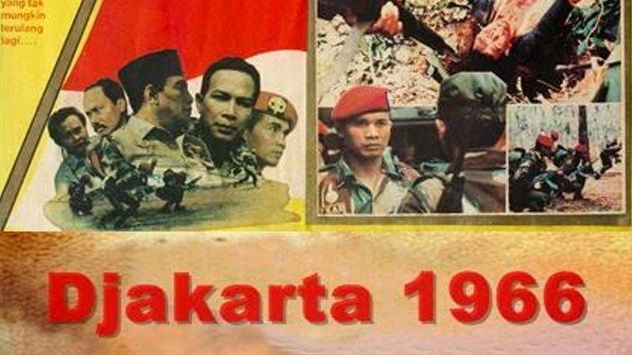 Poster film Djakarta 1966.
