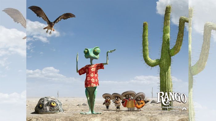 Sinopsis Rango - Johnny Depp Sebagai Bunglon Rumahan yang Jadi Koboi ...