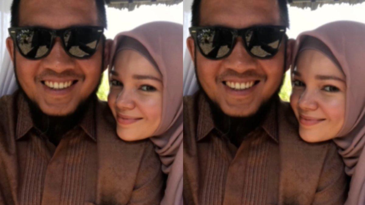 potret keharmonisan Dewi Sandra dan Agus Rahman