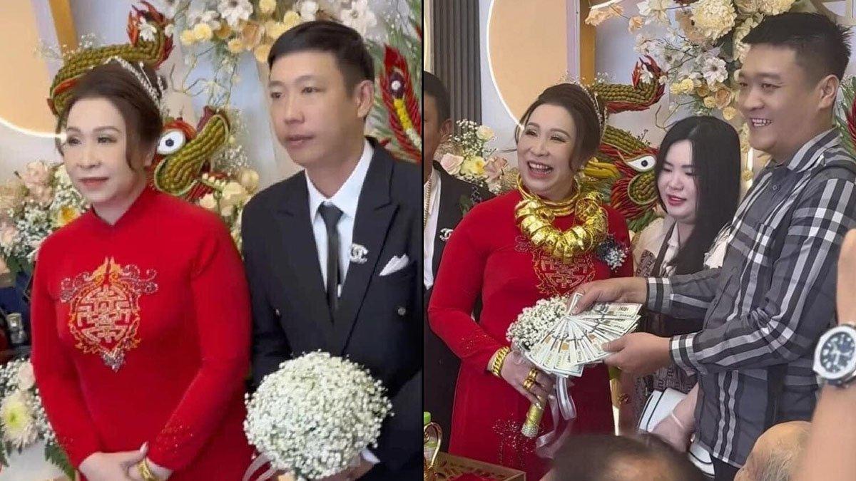 Potret seorang pengantin wanita menikah di usia 40 tahun, bikin pesta nikah yang luar biasa.