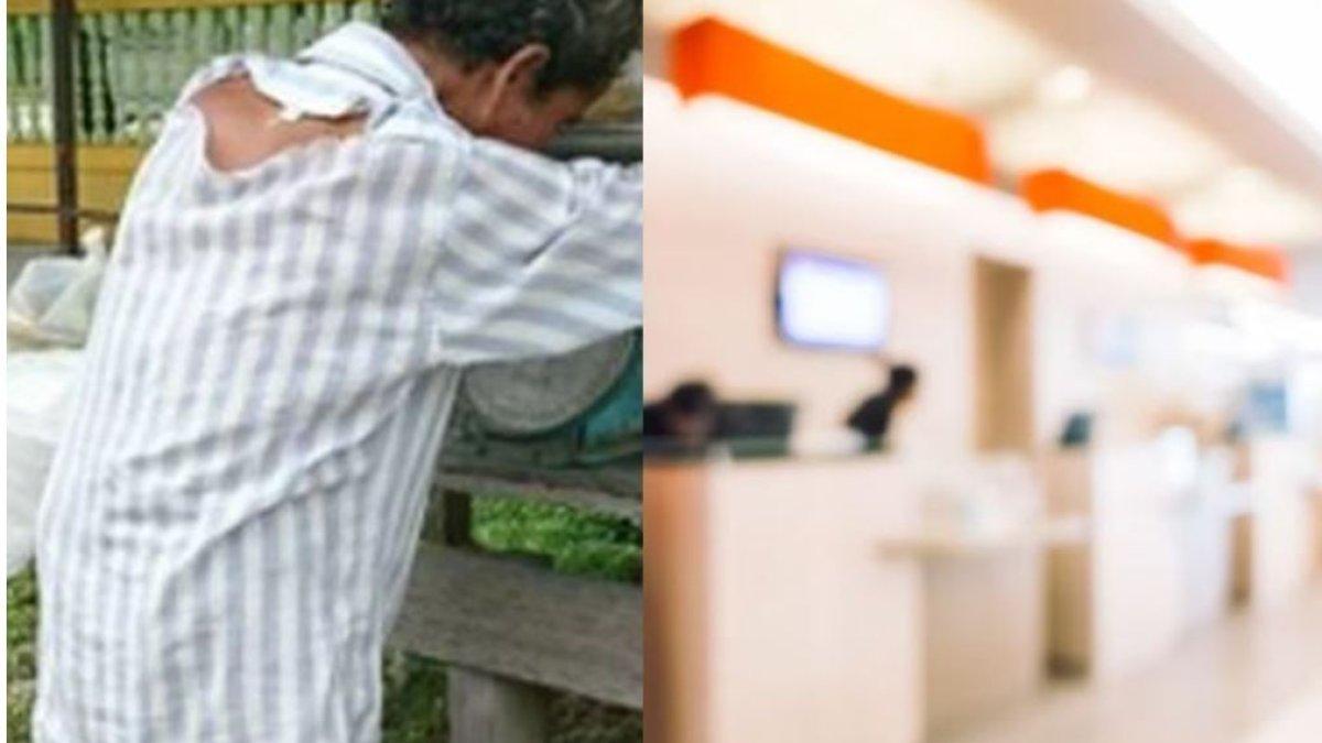 Kisah pahit pria pakai baju sobek diusir dari bank, tak dilayani mau buka rekening tabungan, ternyata  profesi aslinya bergengsi.