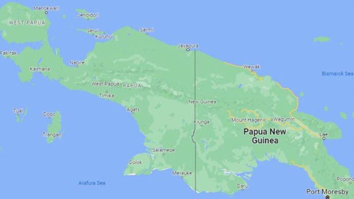 Ilustrasi Pulau Papua