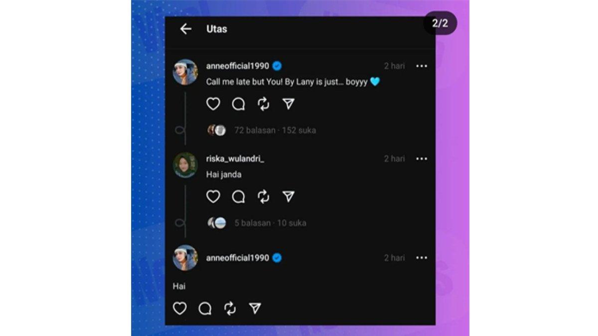 Putri Anne bereaksi begini saat dipanggil janda.