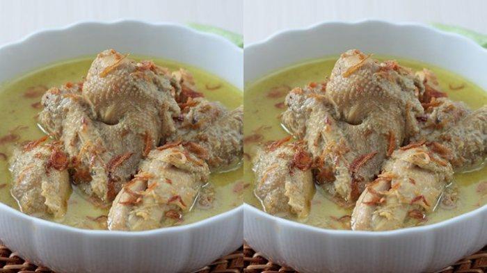 Kuah Opor Ayam yang Mengental