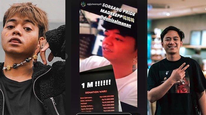 Reza Arap sempat disawer Rp1 miliar oleh Doni Salmanan