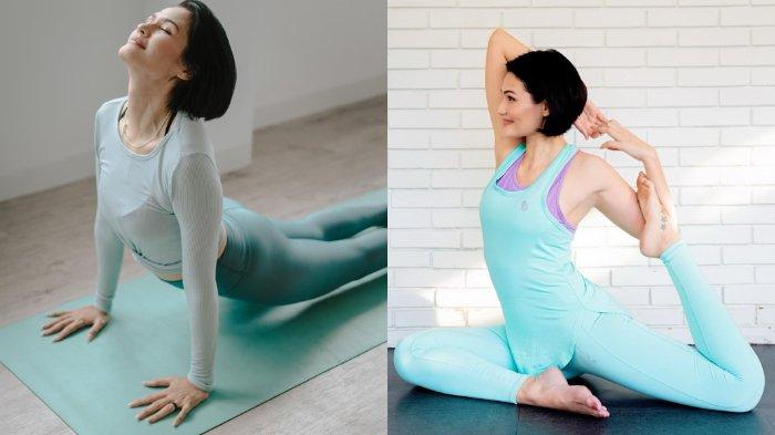  Mengatasi rambut rontok dengan olahraga yoga.