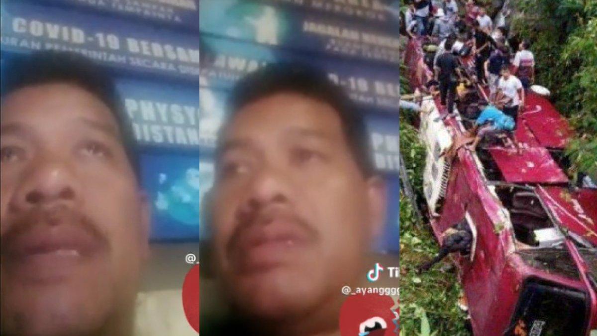 Romyani, sopir bus masuk jurang di Tegal jadi tersangka.
