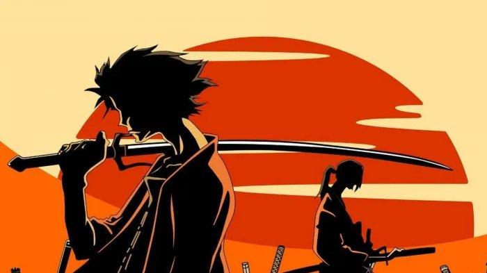 Samurai Champloo, anime tentang pertarungan pendekar pedang.