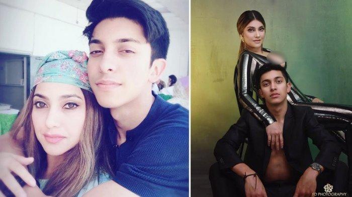Sarah Azhari dan anaknya, Albany Ray