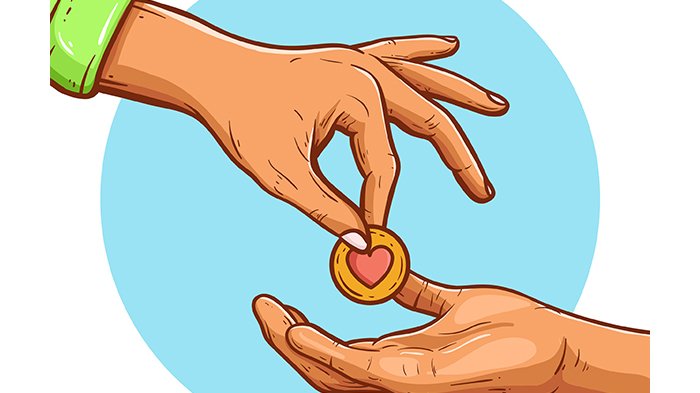 Ilustrasi - Guru rekam momen siswa tidak berinfaq