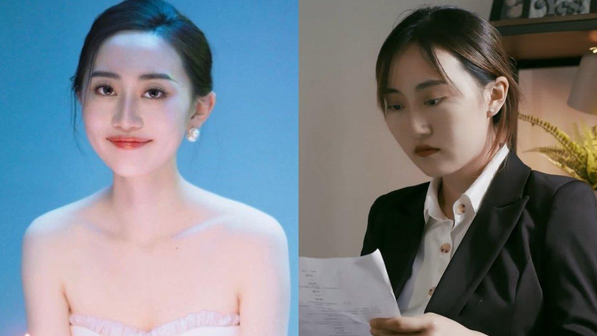 AKTRIS JADI PELAYAN - Yu Shutian, aktris asal China terpaksa menjadi pelayan karena sepi job. Ia pernah ditolak saat melamar kerja sebagai kurir meski lulusan kampus top Inggris, Sabtu (12/7/2025).