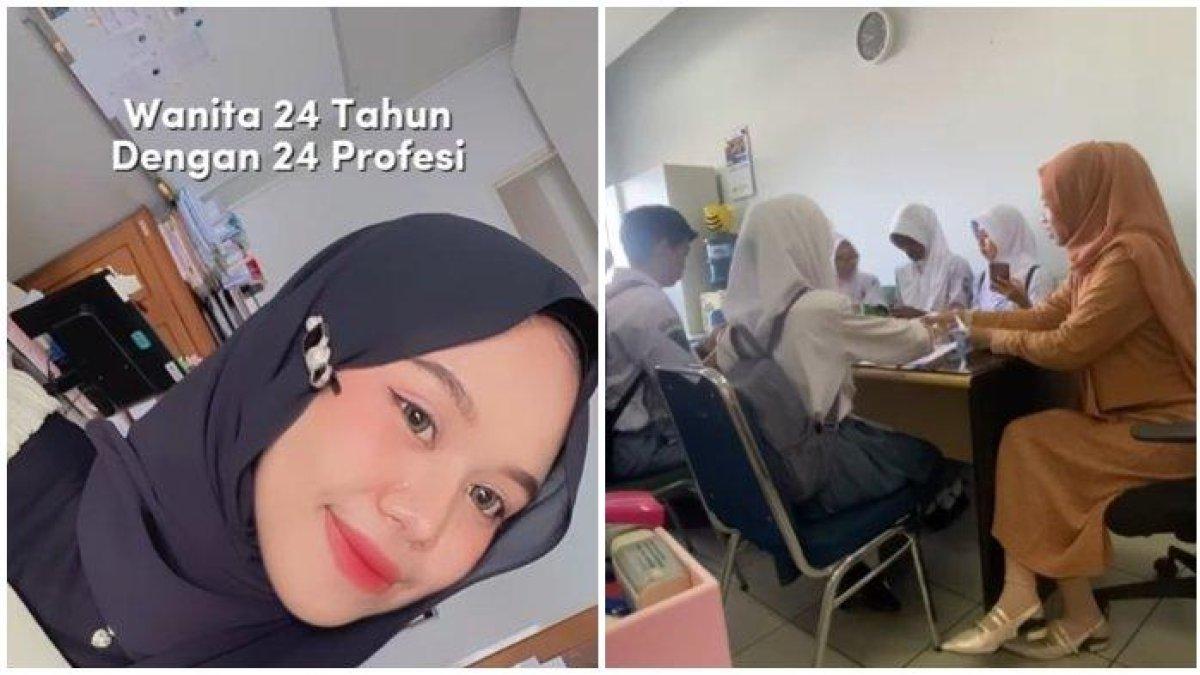 BERITA VIRAL - Tangkap layar akun Instagram @itssitisarah pada Rabu (28/5/2025), memperlihatkan seorang perempuan yang memiliki 24 profesi sekaligus, viral di media sosial. Berikut sosok Siti Sarah, wanita di Kota Bogor, Jawa Barat.