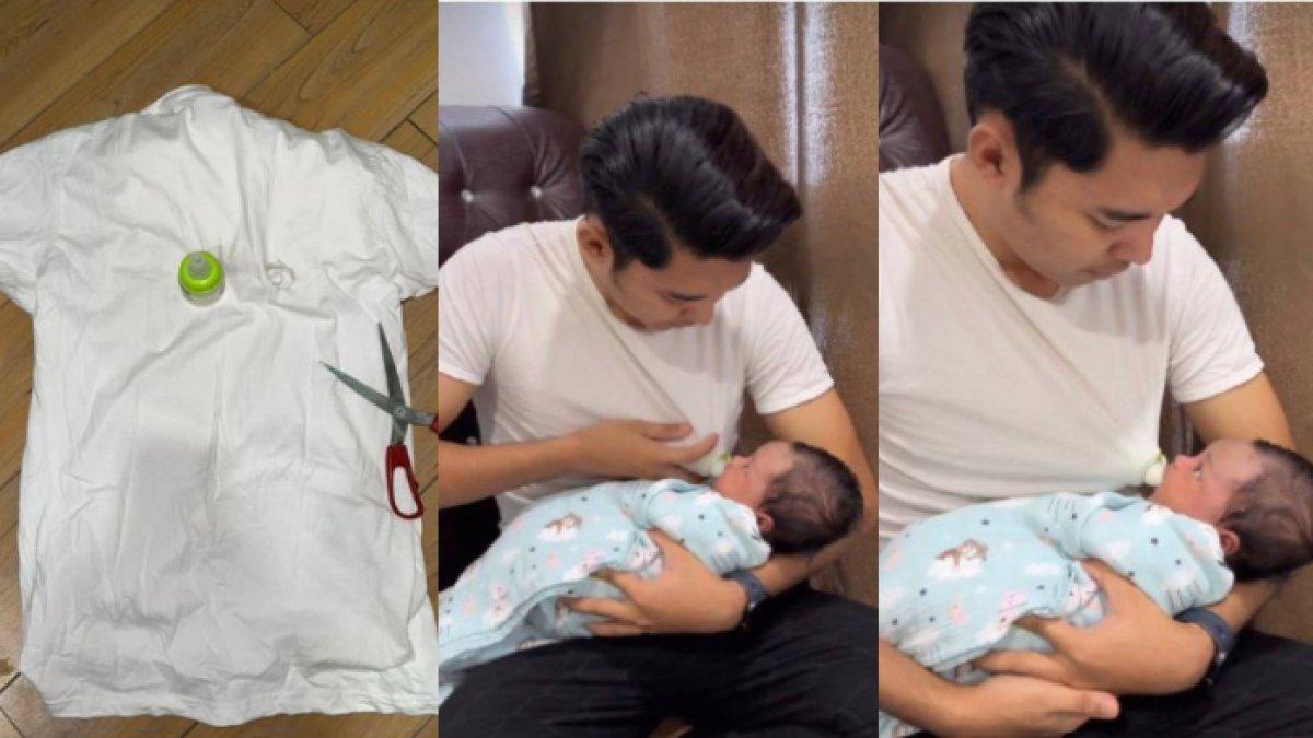 Istri Capek Menyusui, Suami Punya Cara Kreatif Untuk Menggantikannya: Bayi  Percaya Itu Susu Ibunya - Halaman 3 - TribunStyle.com