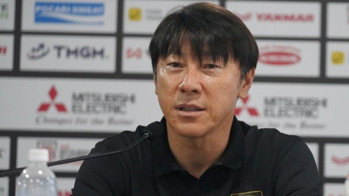 Shin Tae-yong kritisi keputusan wasit selama lagi final Timnas U23 Indonesia vs Vietnam