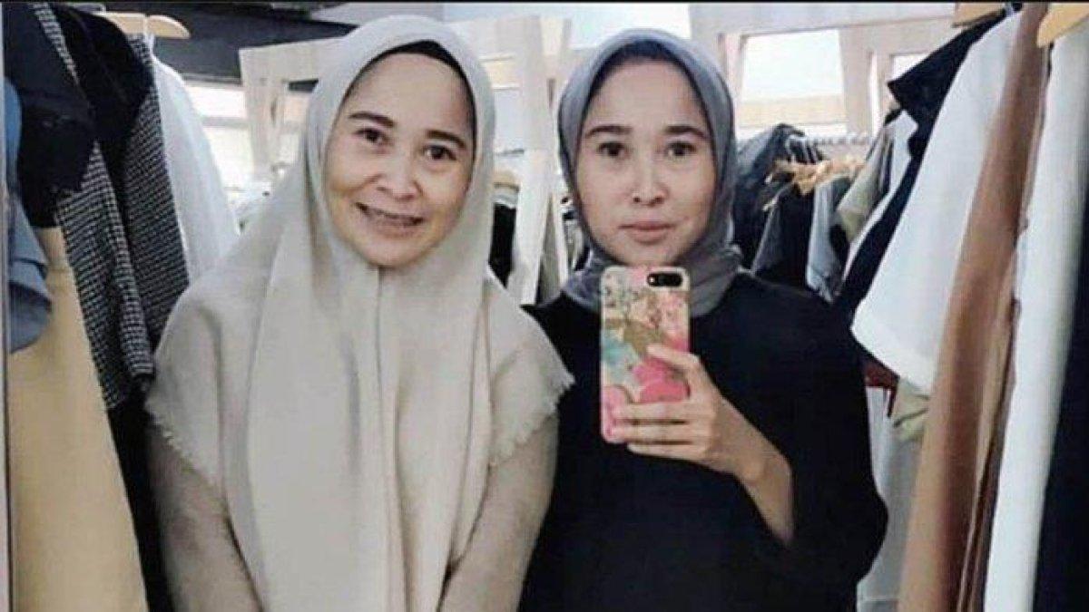 Si kembar Rihana Rihani pelaku penipuan PO iPhone senilai Rp35 miliar.
