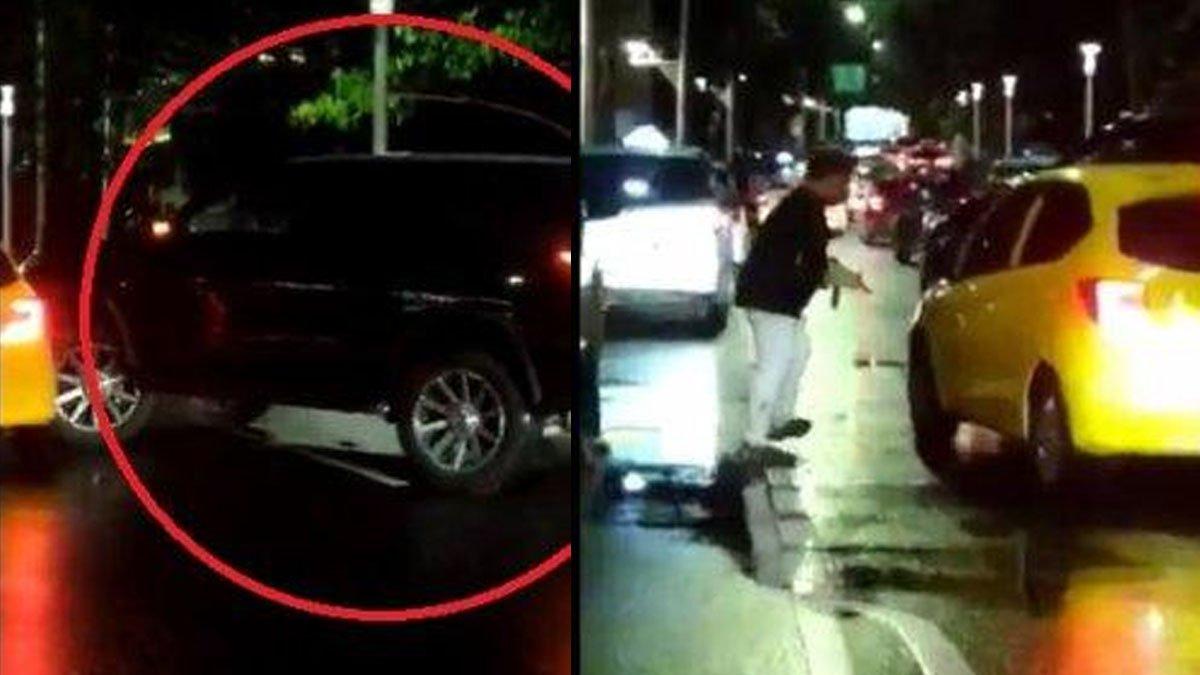 Garang Saat Rusak Taksi Online Nasib Sopir Fortuner Bawa Samurai Dan