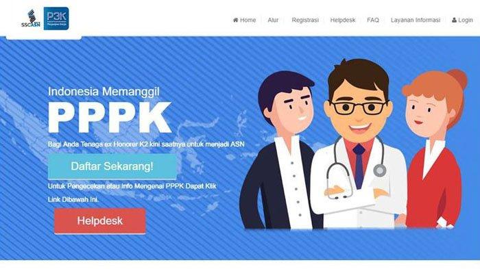 Situs Ssp3k.bkn.go.id belum dapat diakses hingga Senin (11/2/2019).