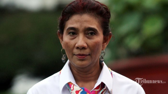 Susi Pudjiastuti soroti aksi guru potong rambut siswa