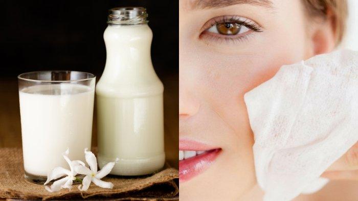 Susu beruang sebagai pembersih make up.