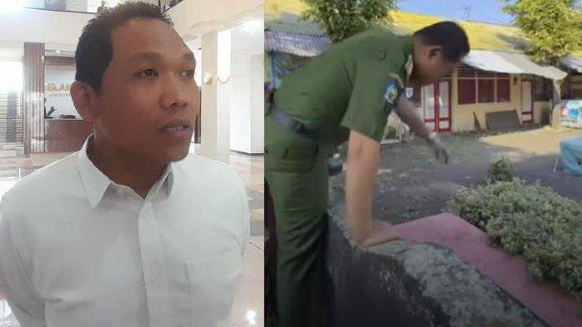 Thoriqul Haq melompati pagar