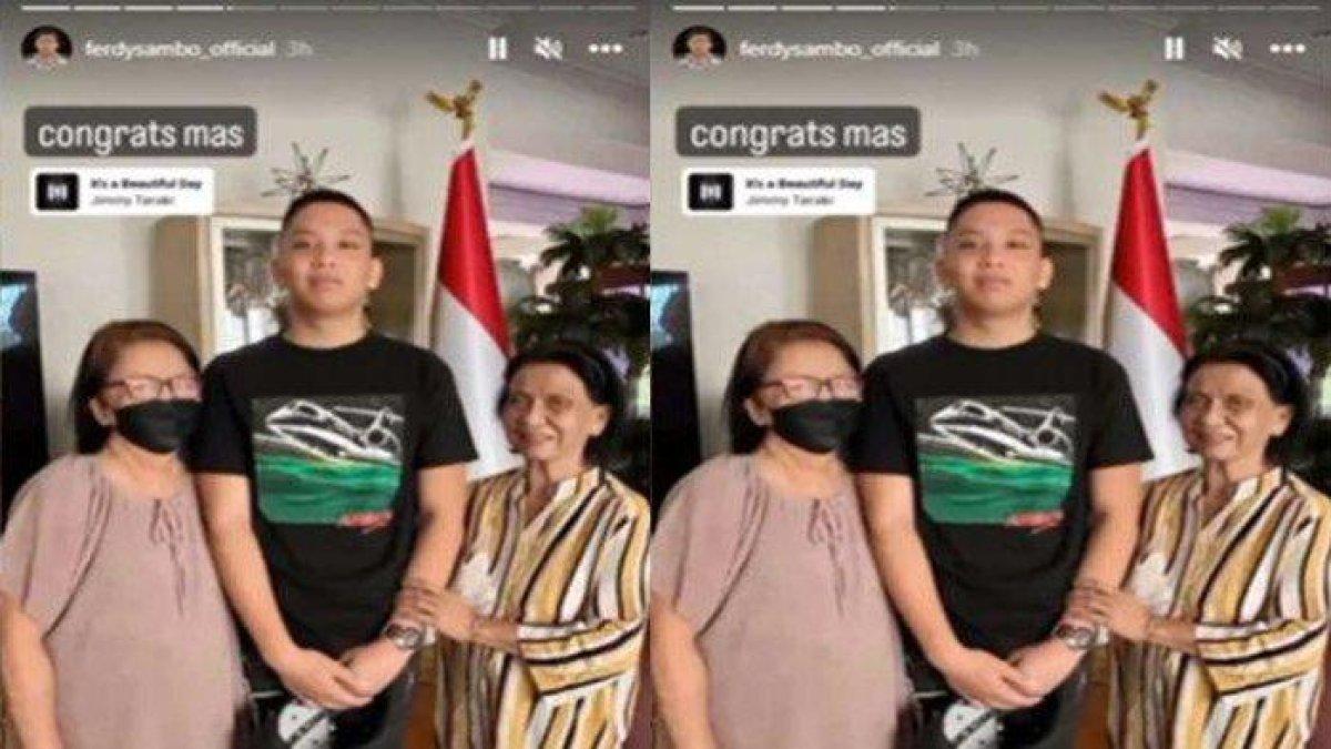 Tribrata Putra putra Ferdy Sambo dan Putri Candrawathi yang lulus seleksi Akpol 2023.