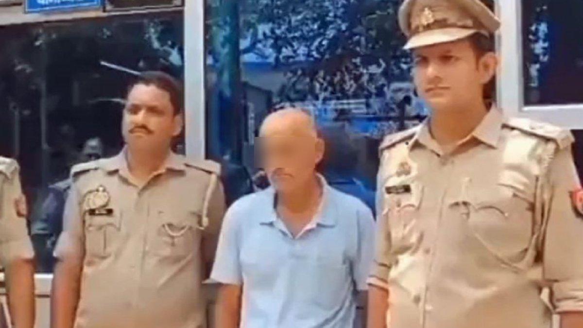Tulsidas Delikar, pria di India ditangkap setelah terekam memperkosa sapi.