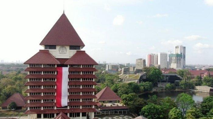 Gedung Rektorat Universitas Indonesia, Depok, Jawa Barat.