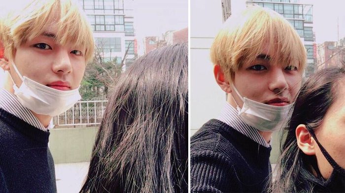 V BTS dan Jang Moon Bok