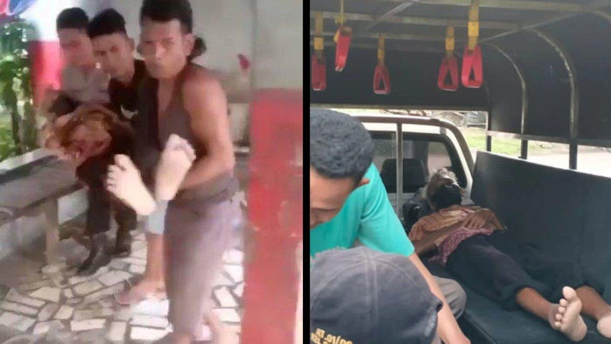 Viral kakek usia 51 tahun diduga dibuang anaknya di pinggir jalan, warga dan polisi evakuasi.